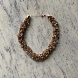Gorgeous Braided Beaded Necklace